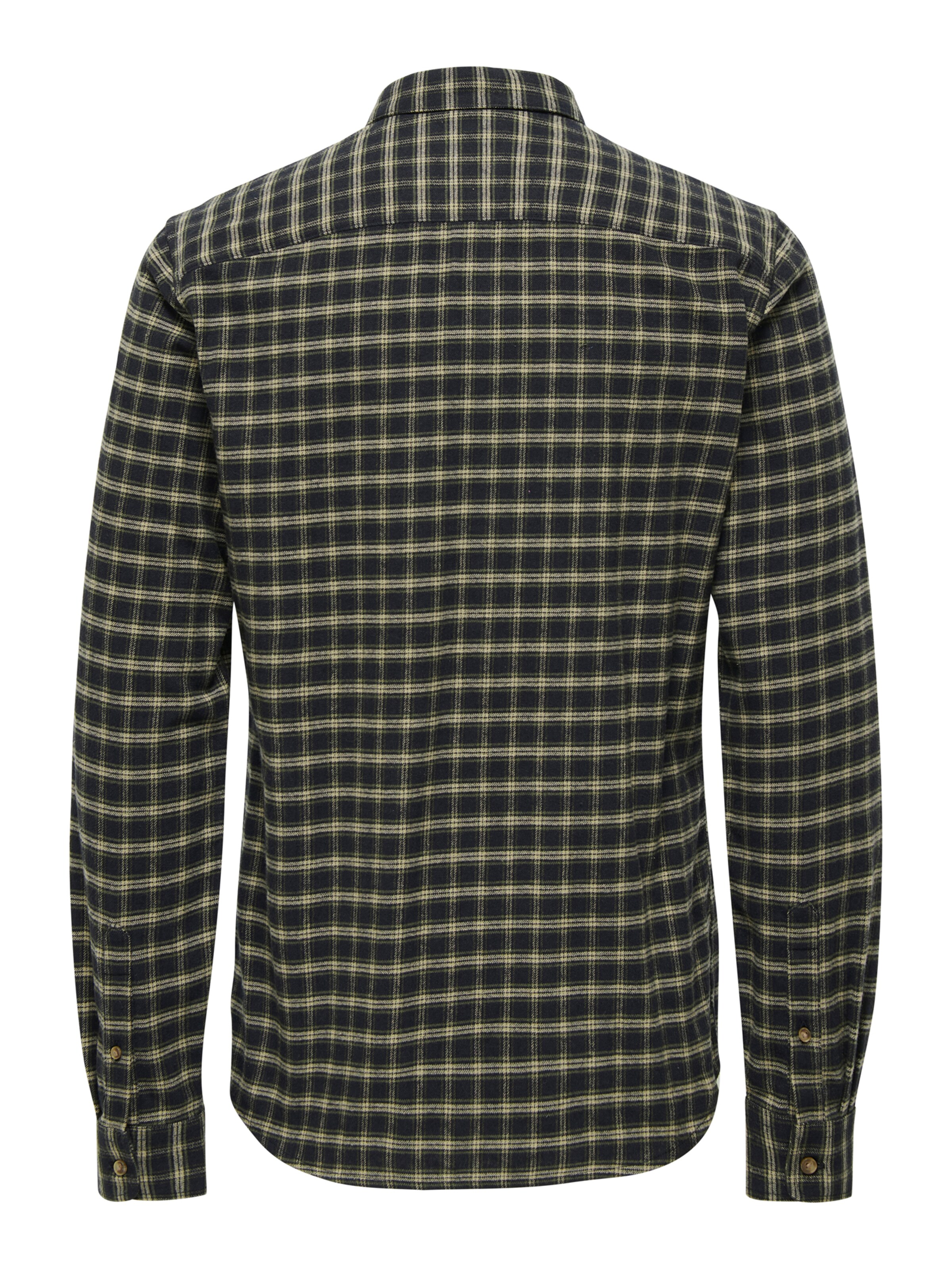 Coupe regular Chemise 'ONSGUDMUND' Only & Sons en noir