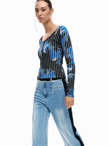 Wide leg Jeans di Desigual in blu