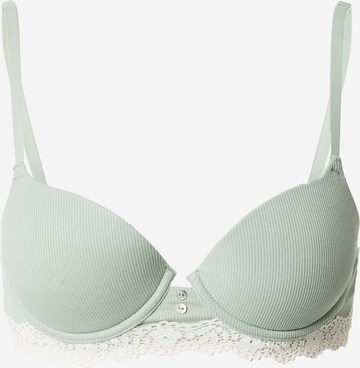 Women' Secret T-shirt Bra in Green: front