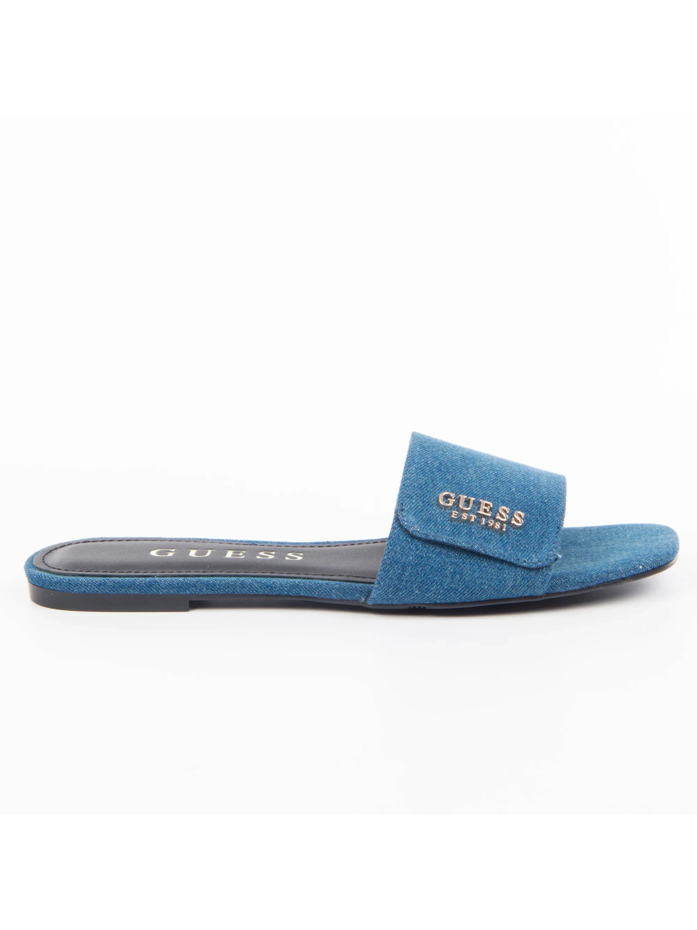GUESS Strand-/badschoen 'Classic est' in Blauw