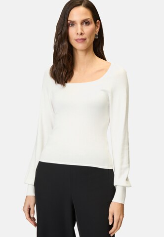 Pullover di zero in bianco: frontale