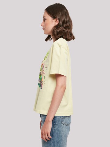 T-shirt 'Spring Tree' F4NT4STIC en jaune