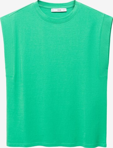 MANGO Shirt 'VIRI' in Green: front