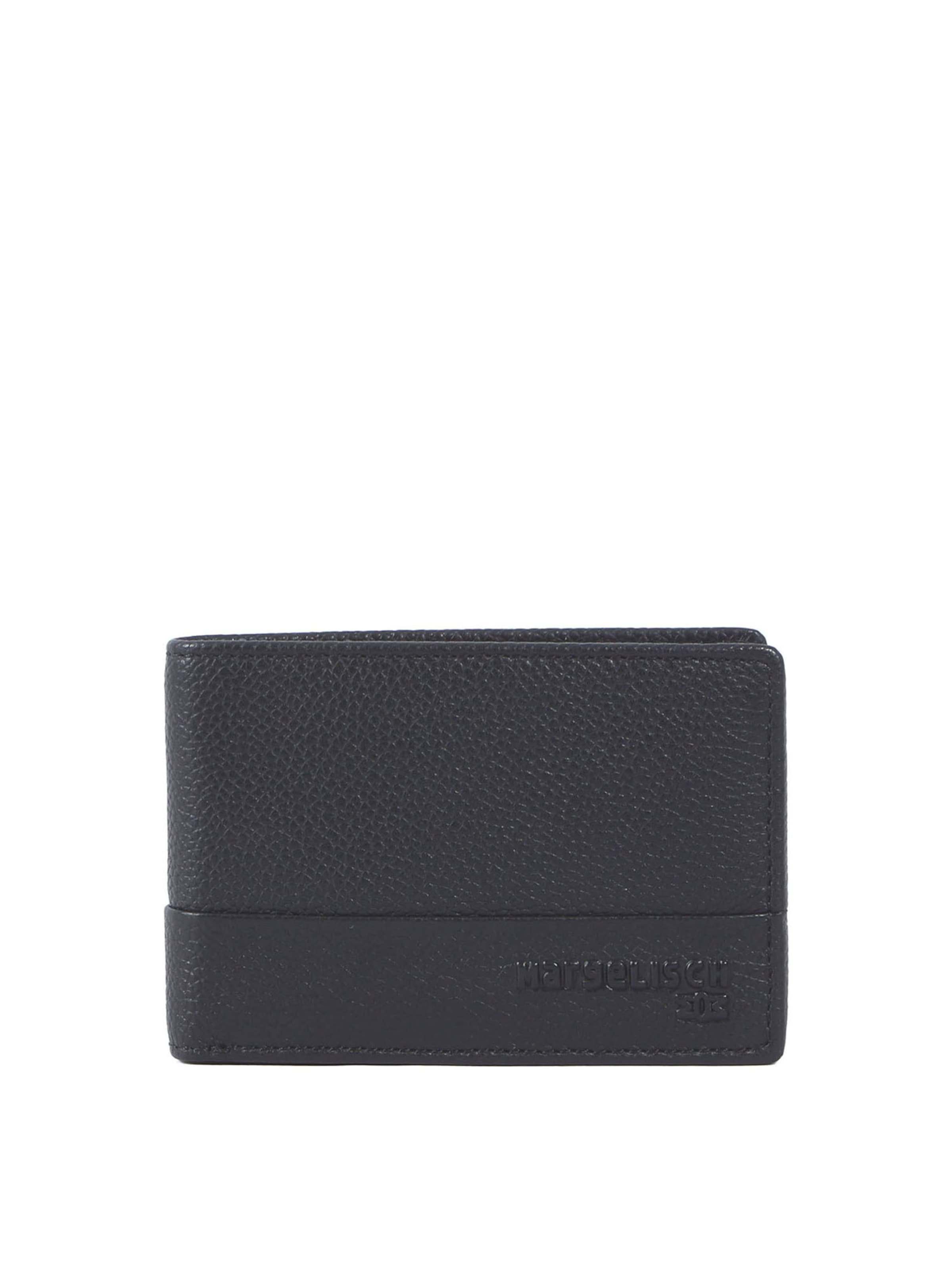 margelisch Portemonnee 'Marcello 3' in Zwart: voorkant