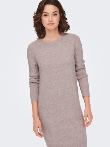 ONLY Knitted dress in Pink