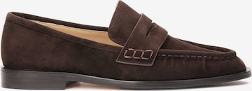 Slipper di Kazar Studio in marrone: frontale