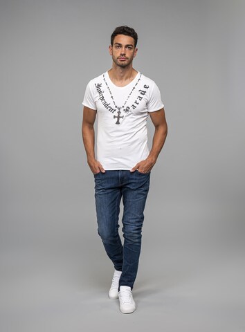 Key Largo Paita 'Independent' värissä valkoinen