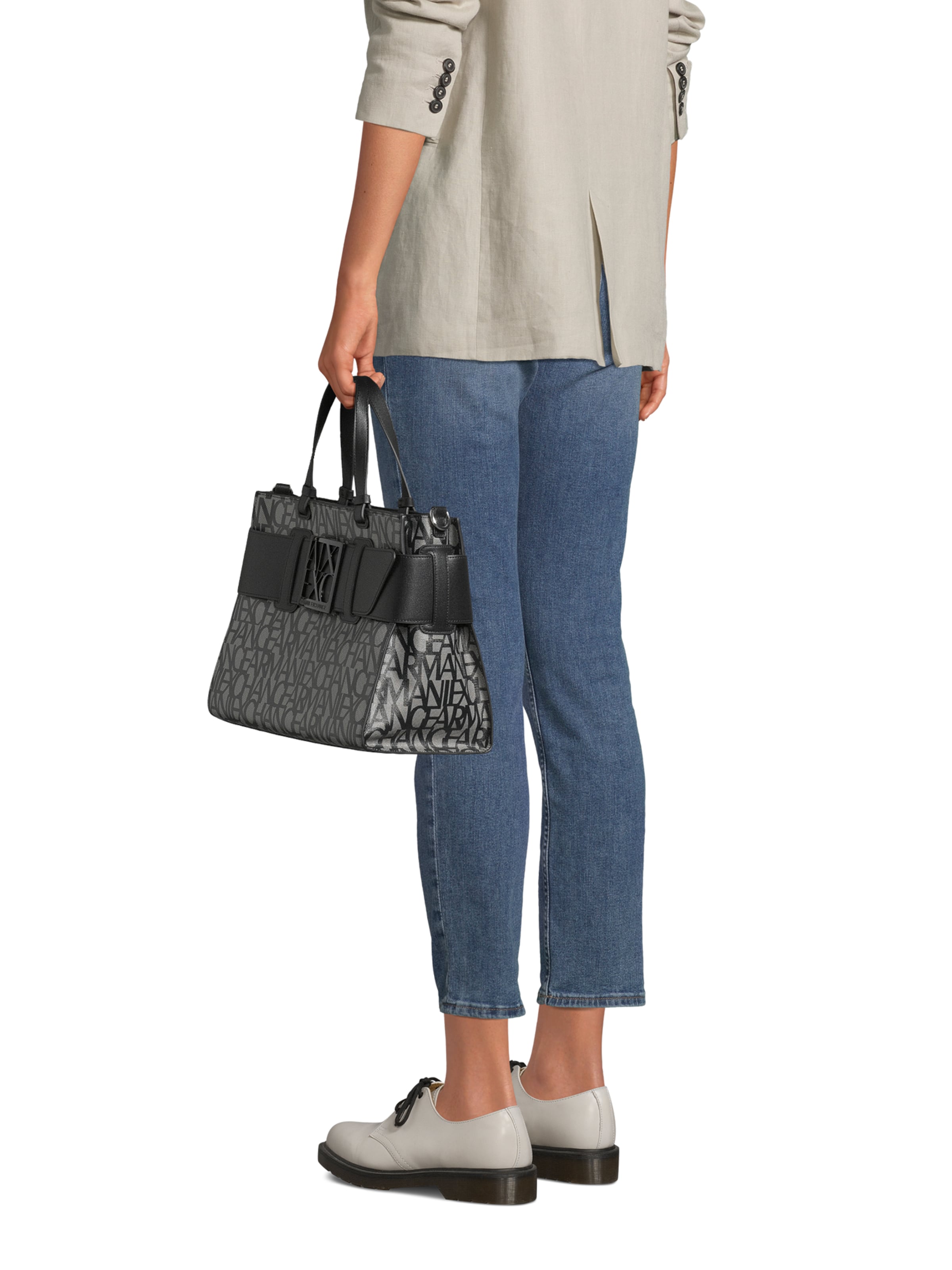 ARMANI EXCHANGE Handbag in Beige