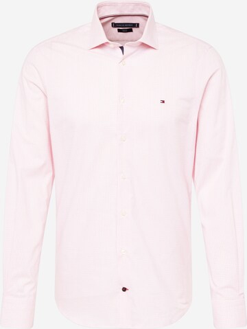 Camicia di Tommy Hilfiger Tailored in rosa: frontale