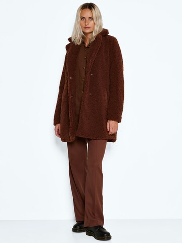 Manteau d’hiver 'Teddy' Noisy may en marron