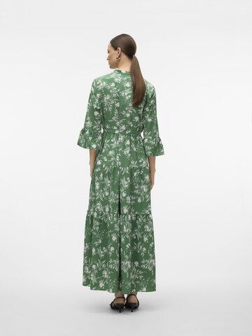 VERO MODA Shirt dress 'ZERA' in Green
