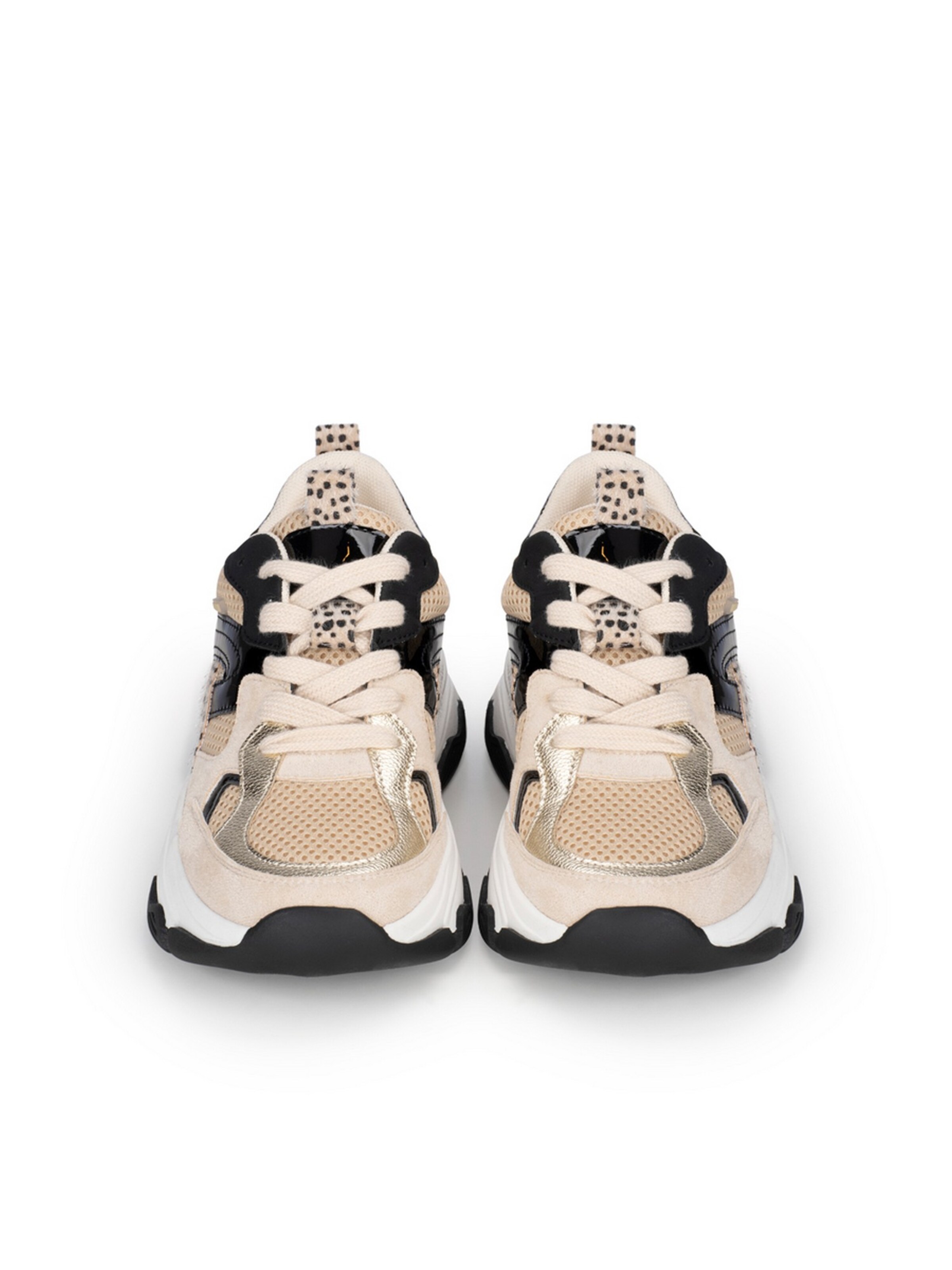 Baskets basses 'Gigi' POSH by Poelman en beige