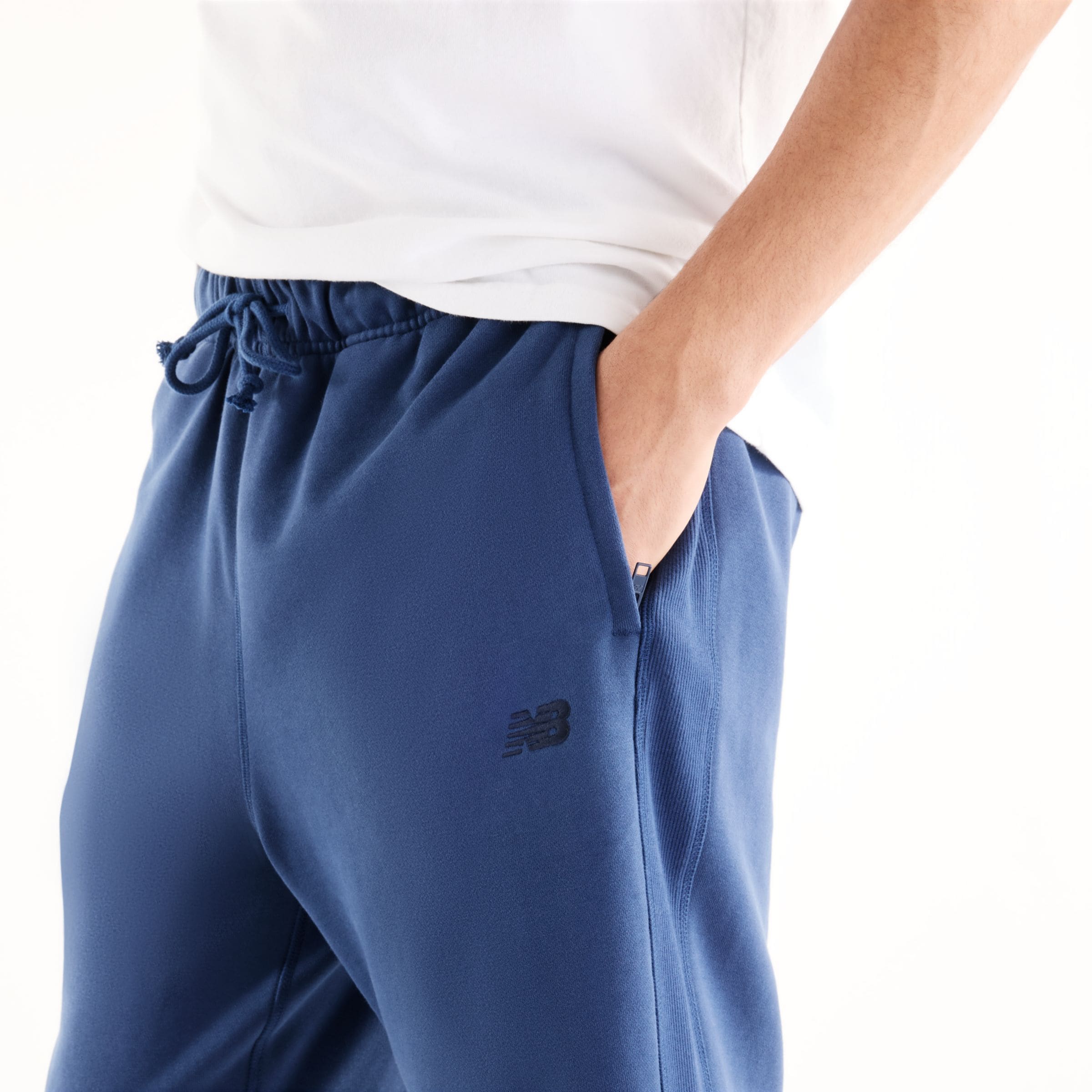 Loosefit Pantaloni di new balance in blu