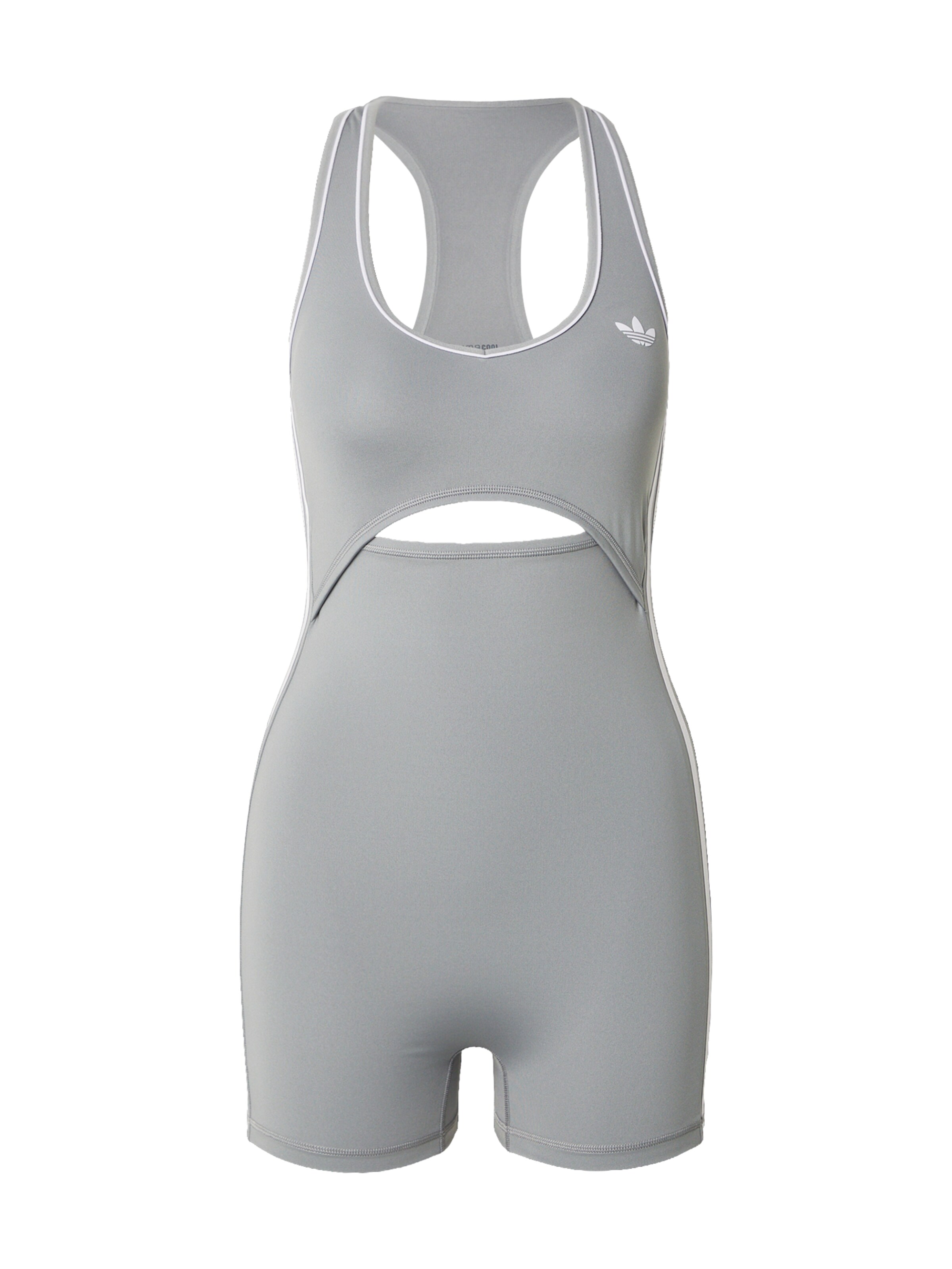 ADIDAS PERFORMANCE Survêtements 'OG SP ONESIE' en XS en gris / blanc, Vue avec produit