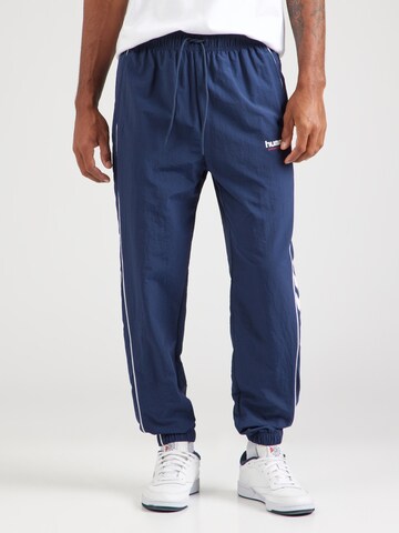 Effilé Pantalon 'LGC CELAB' Hummel en bleu : devant