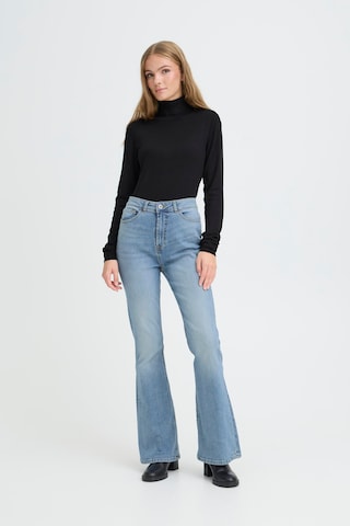 ICHI Flared Jeans 'ICHTwiggy' i blå