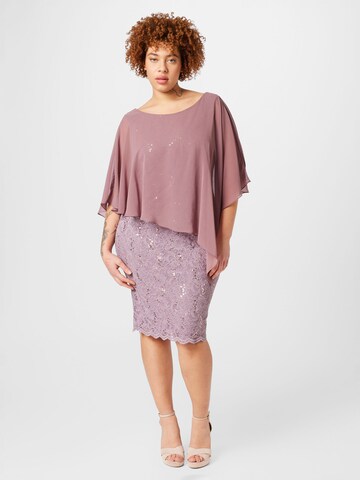 SWING Curve Sukienka w kolorze fioletowy: przód