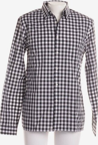 PRADA Button Up Shirt in XS in Black: front