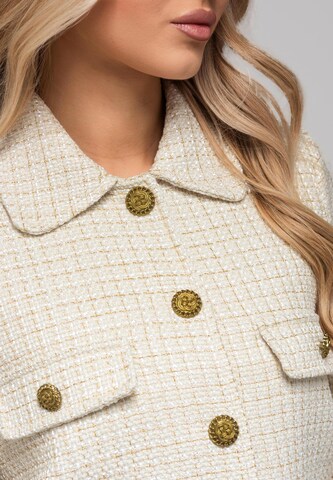 Blazer Ombre en blanc