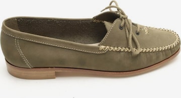 Bally Flats & Loafers in 37 in Green: front