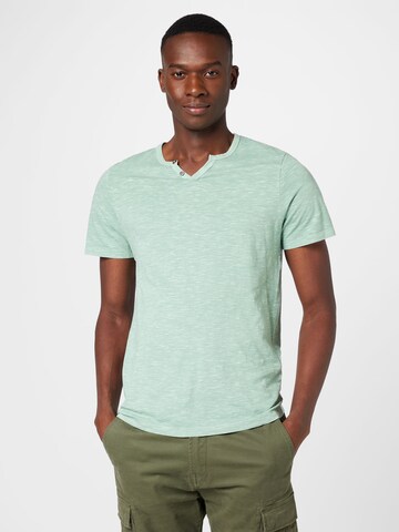 JACK & JONES Regular fit Shirt 'JJESplit' in Groen: voorkant