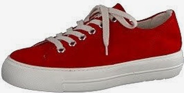 Paul Green Sneakers in Red: front