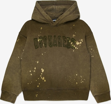 DSQUARED2 Collegepaita värissä vihreä: etupuoli