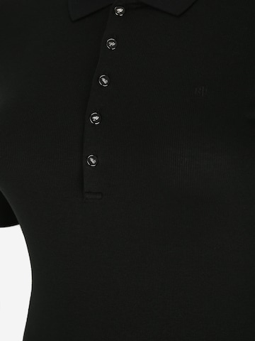 Lauren Ralph Lauren Pletena obleka 'LILLIANNA' | črna barva