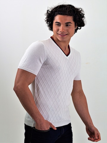 T-Shirt 'Kamren' Felix Hardy en blanc