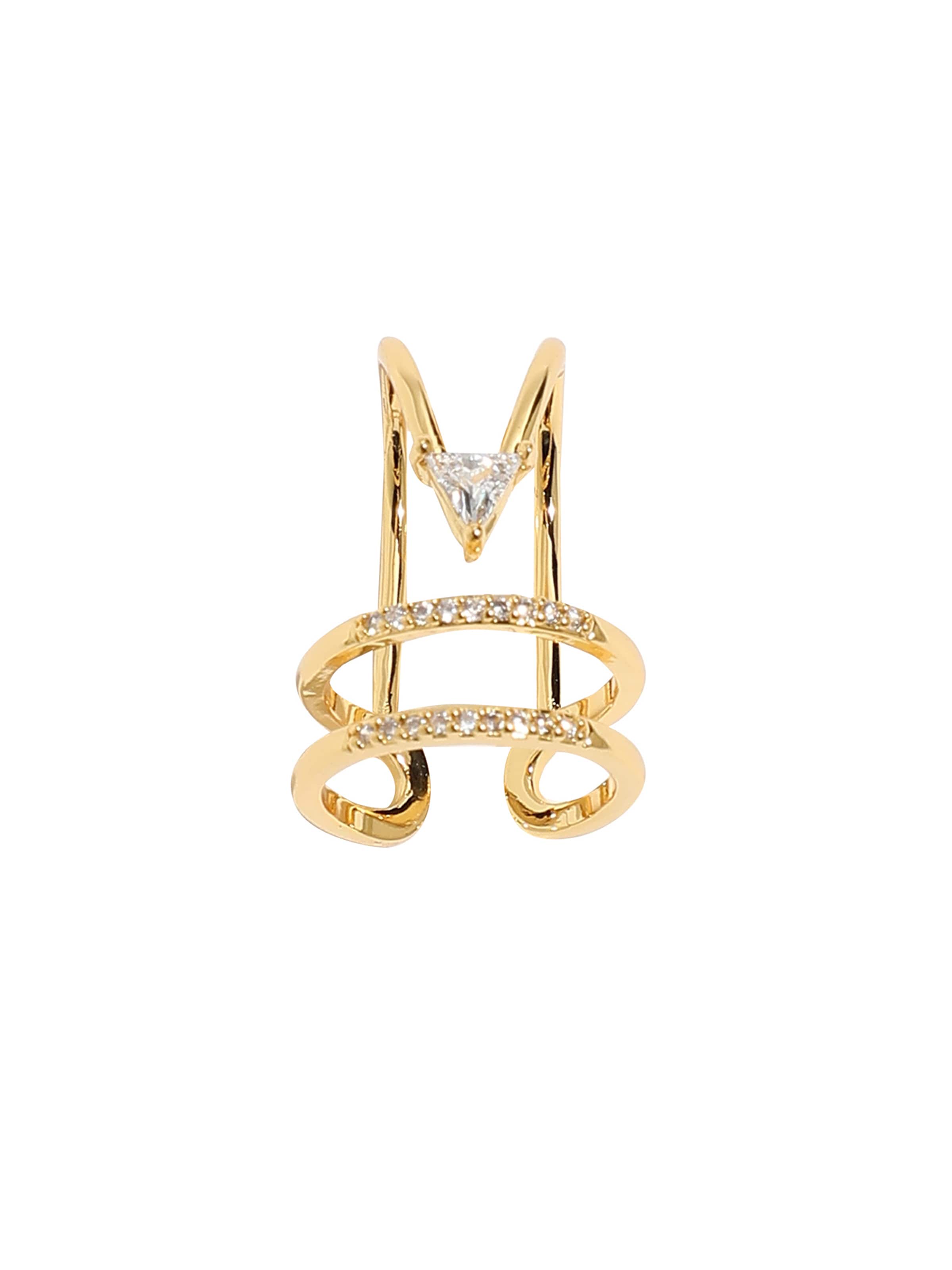 SOHI Δαχτυλίδι ' Anneliese ' σε χρυσό: μπροστά