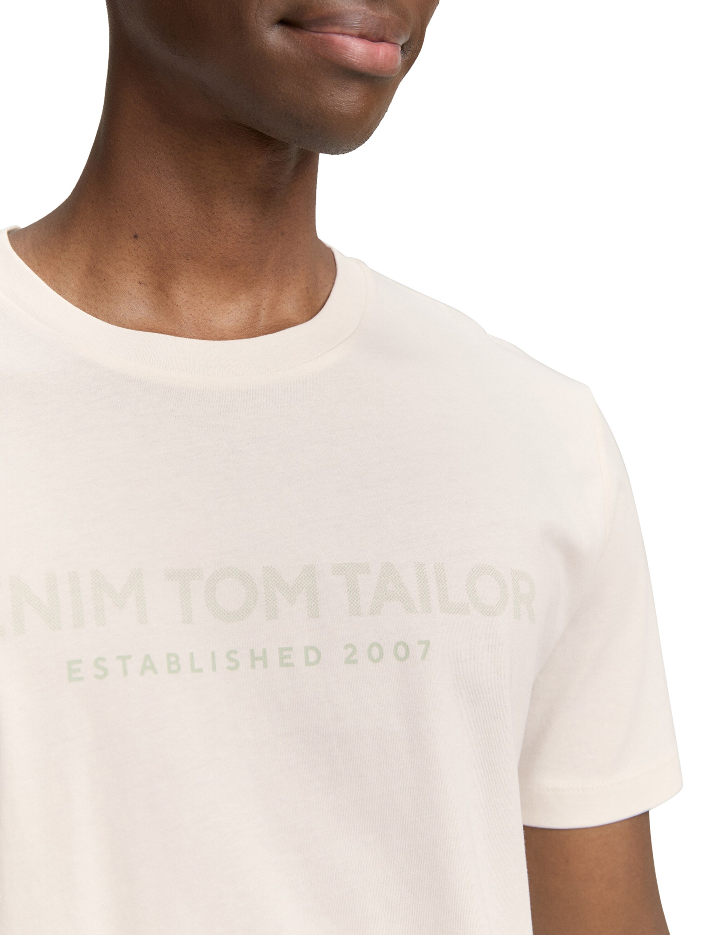 TOM TAILOR DENIM Shirt in White