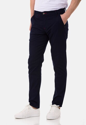 CIPO & BAXX Regular Chino in Blauw