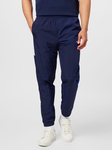 Sergio Tacchini Tapered Sportbroek 'ORTICA' in Blauw: voorkant