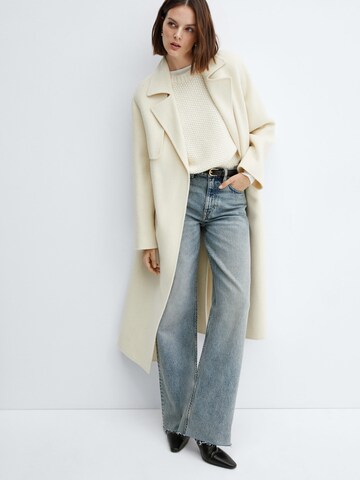 Wide leg Jeans 'Denver' de la MANGO pe albastru