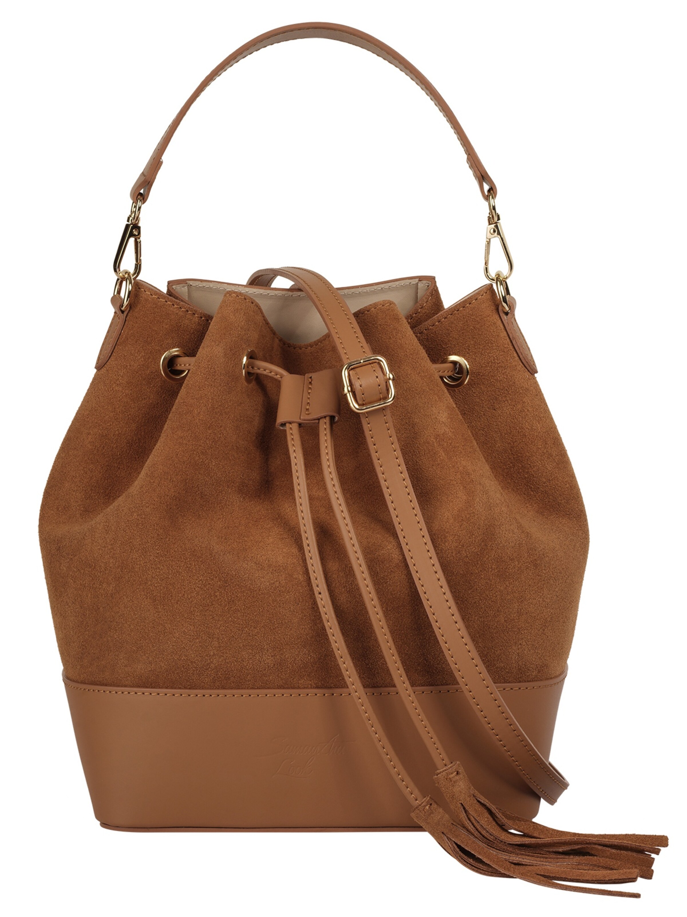 Sac à bandoulière Samantha Look en marron : devant