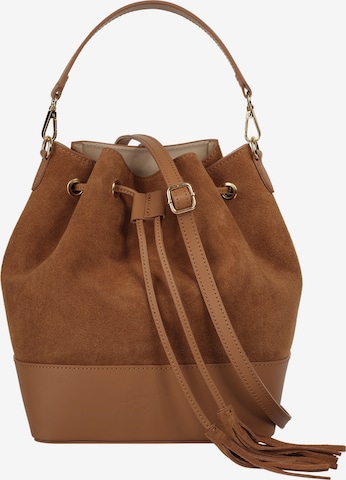 Sac à bandoulière Samantha Look en marron : devant