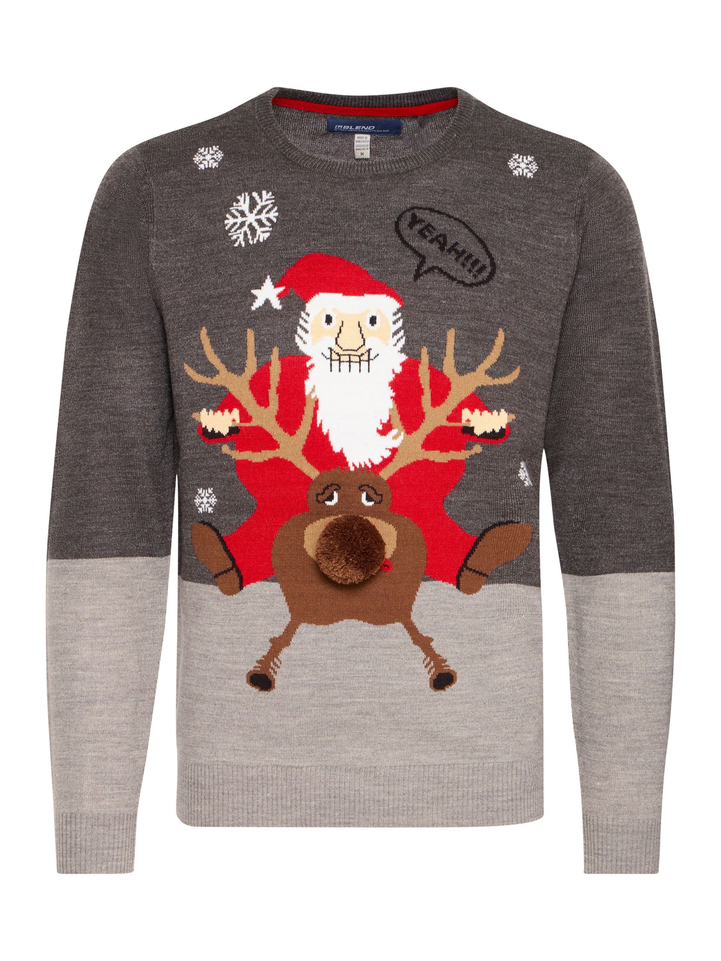 amazon weihnachtspulli herren rentier