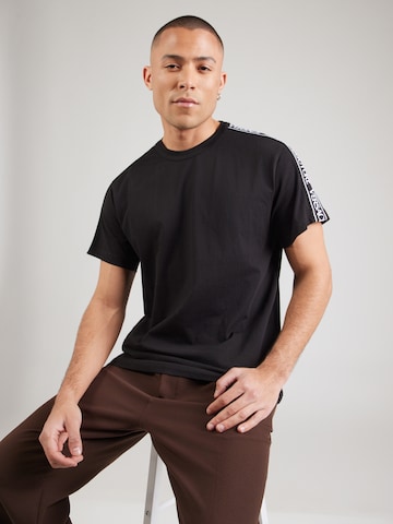 T-Shirt Versace Jeans Couture en noir : devant