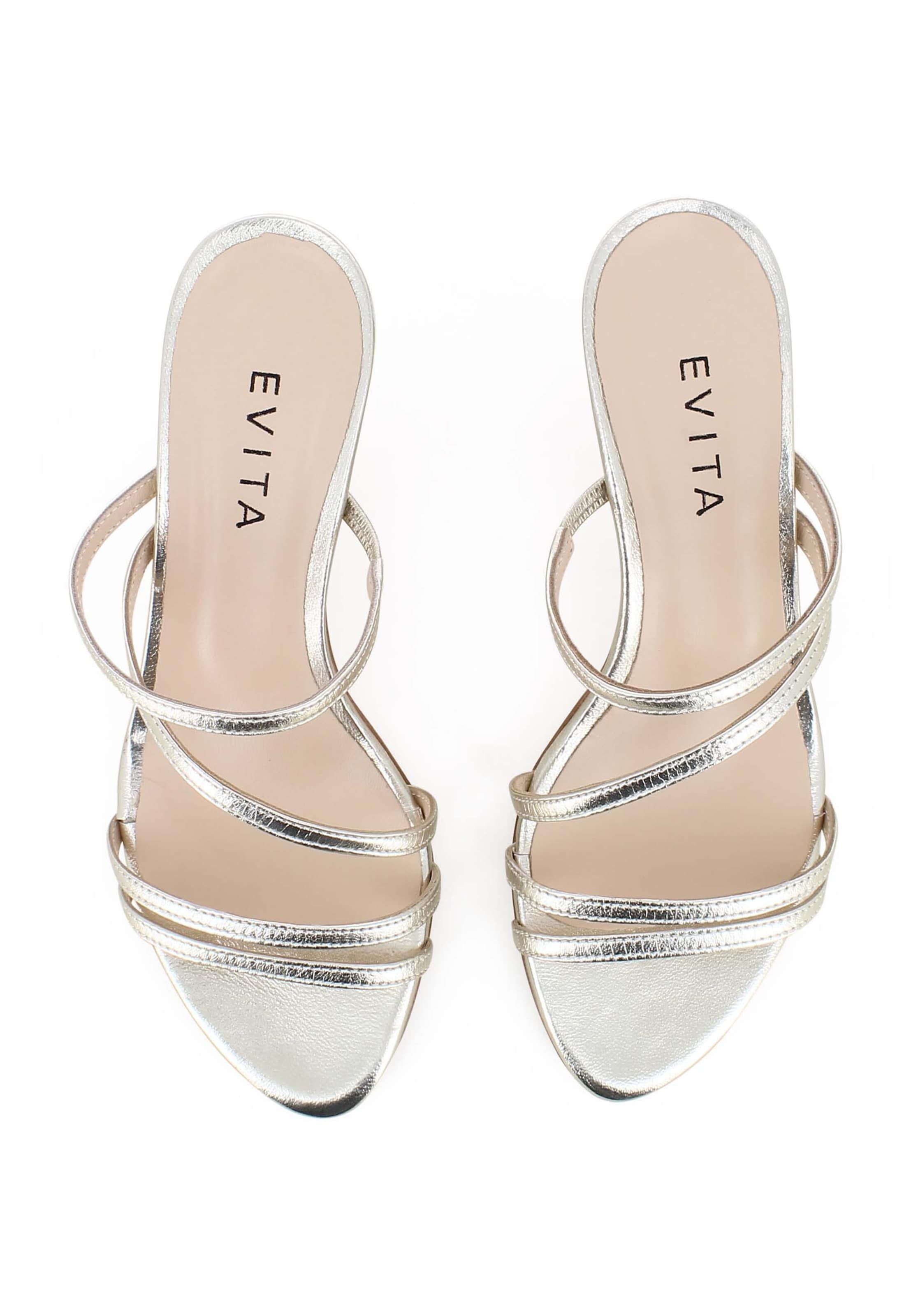 EVITA Sandalen met riem 'TUANA' in Goud