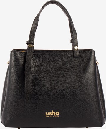 usha BLACK LABEL Handbag 'Nowles' in Black: front