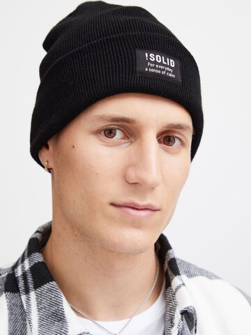 !Solid - Gorra 'Irwin' en negro