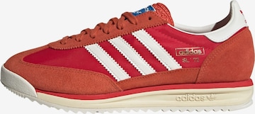 Baskets basses 'SL 72 RS' ADIDAS ORIGINALS en rouge : devant
