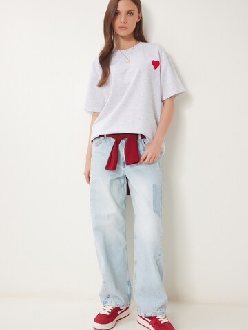 T-shirt Happiness İstanbul en gris