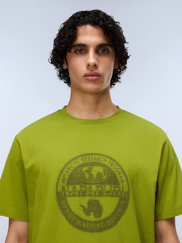 NAPAPIJRI Тениска в зелено