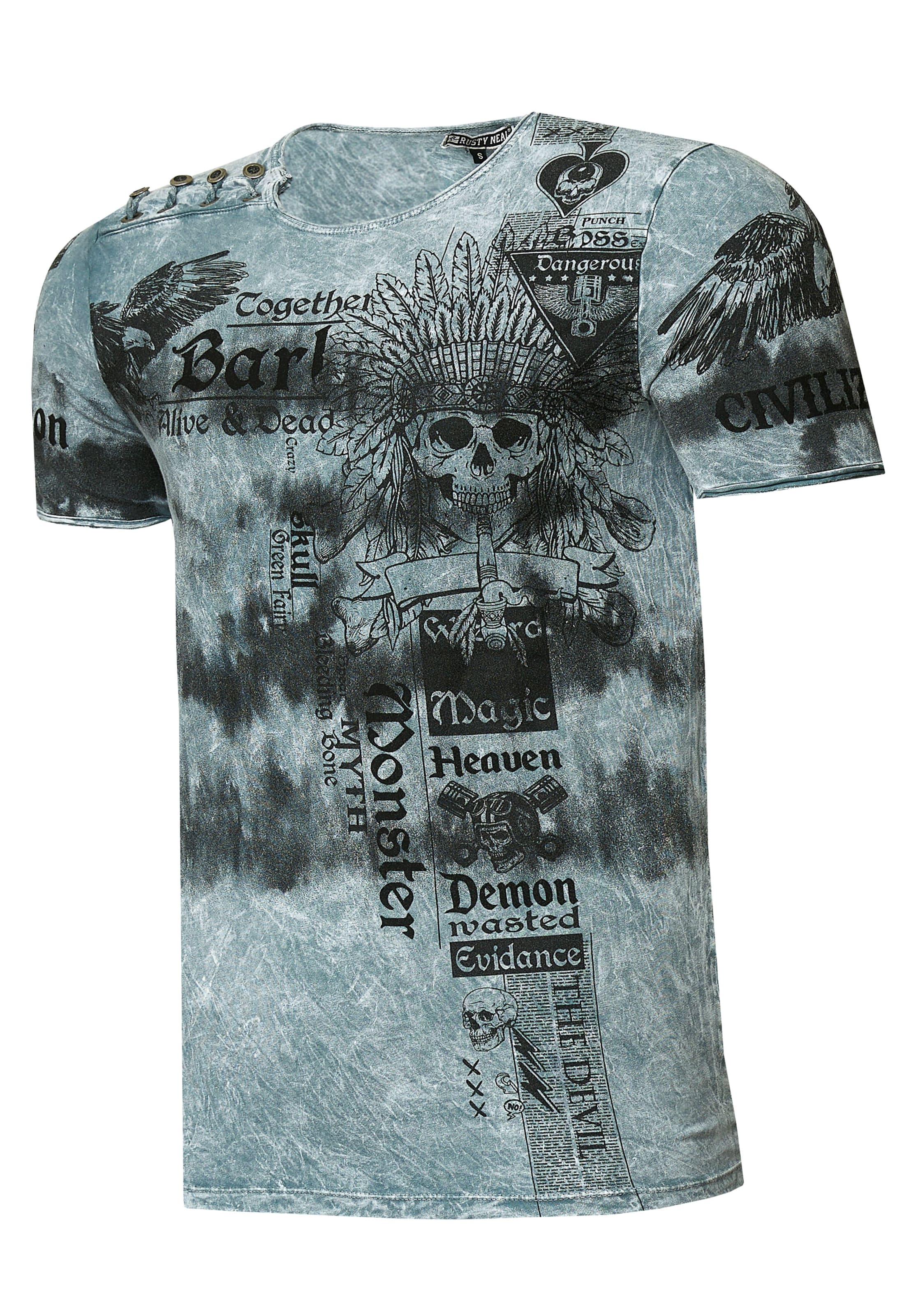 Rusty Neal Shirt in Grey