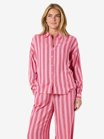 Noisy may Bluse 'Leilani' i blandingsfarvet