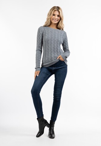 usha BLUE LABEL Pullover in Grau