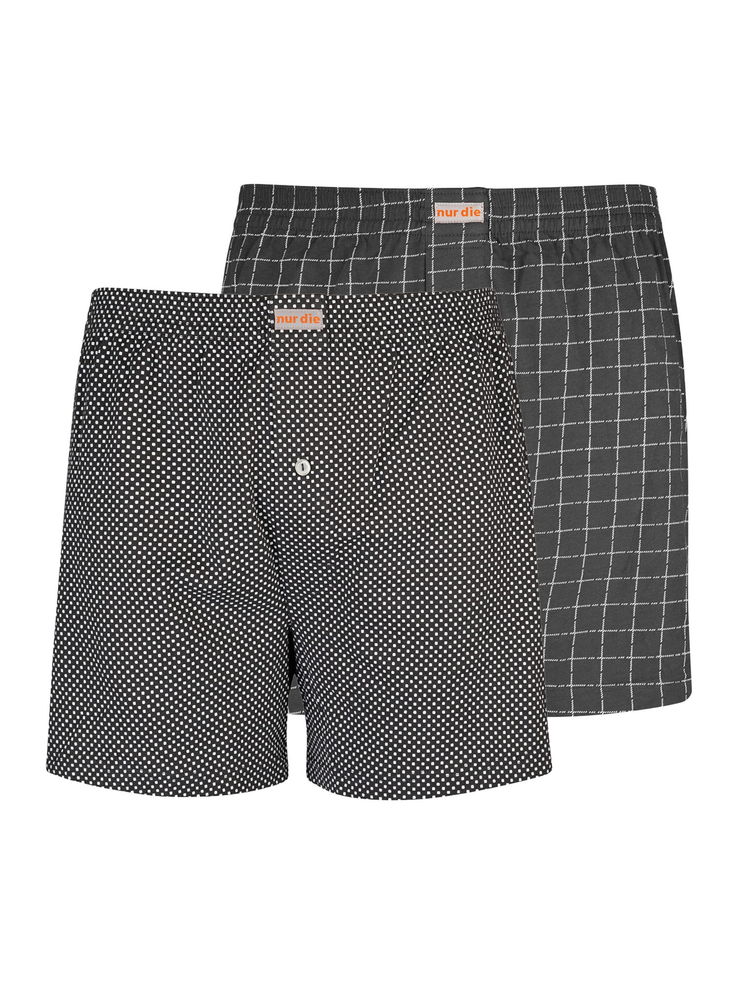Boxers ' Lockere Passform ' Nur Die en gris : devant