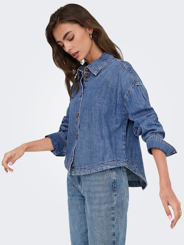 Chemisier 'ONLAIDA' ONLY en bleu