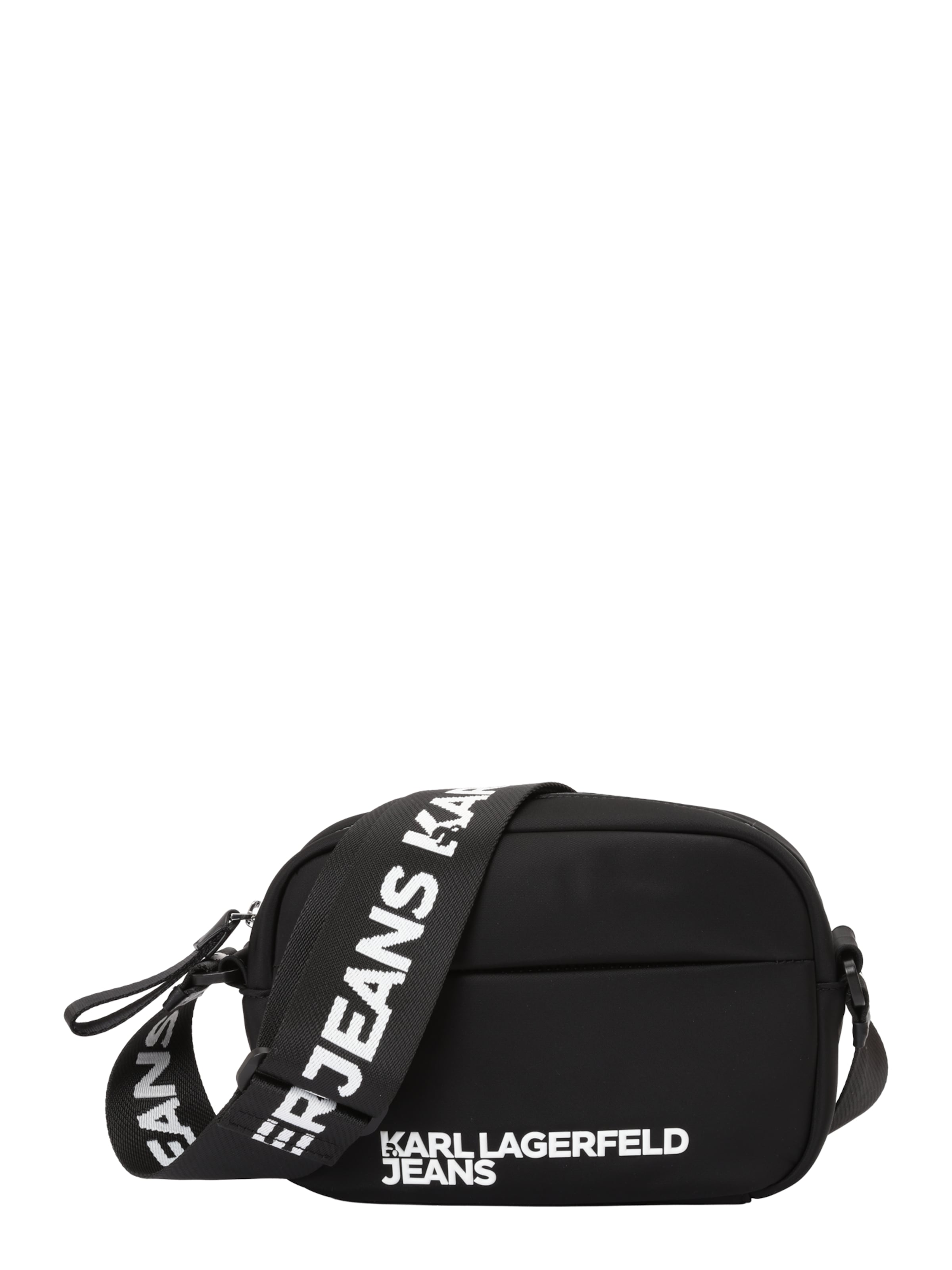 KARL LAGERFELD JEANS Сумка через плечо 'ESSENTIAL' в Черный: спереди